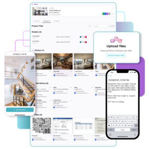 Spatial assets include plans, scans, PDFs, and photos