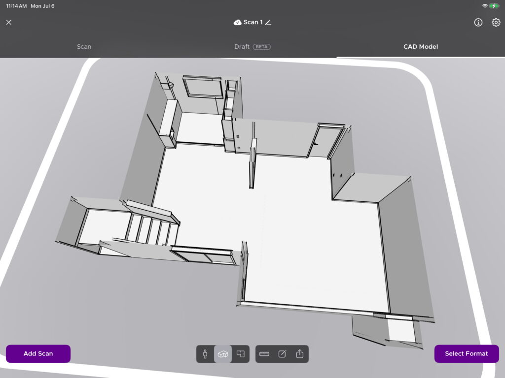 Twindo As-Built Model in viewer